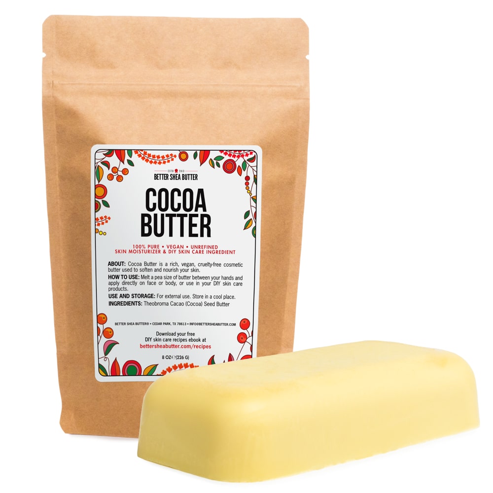 fysiek Mainstream Geroosterd Raw Cocoa Butter - Organic, Pure & Unrefined | Better Shea Butter