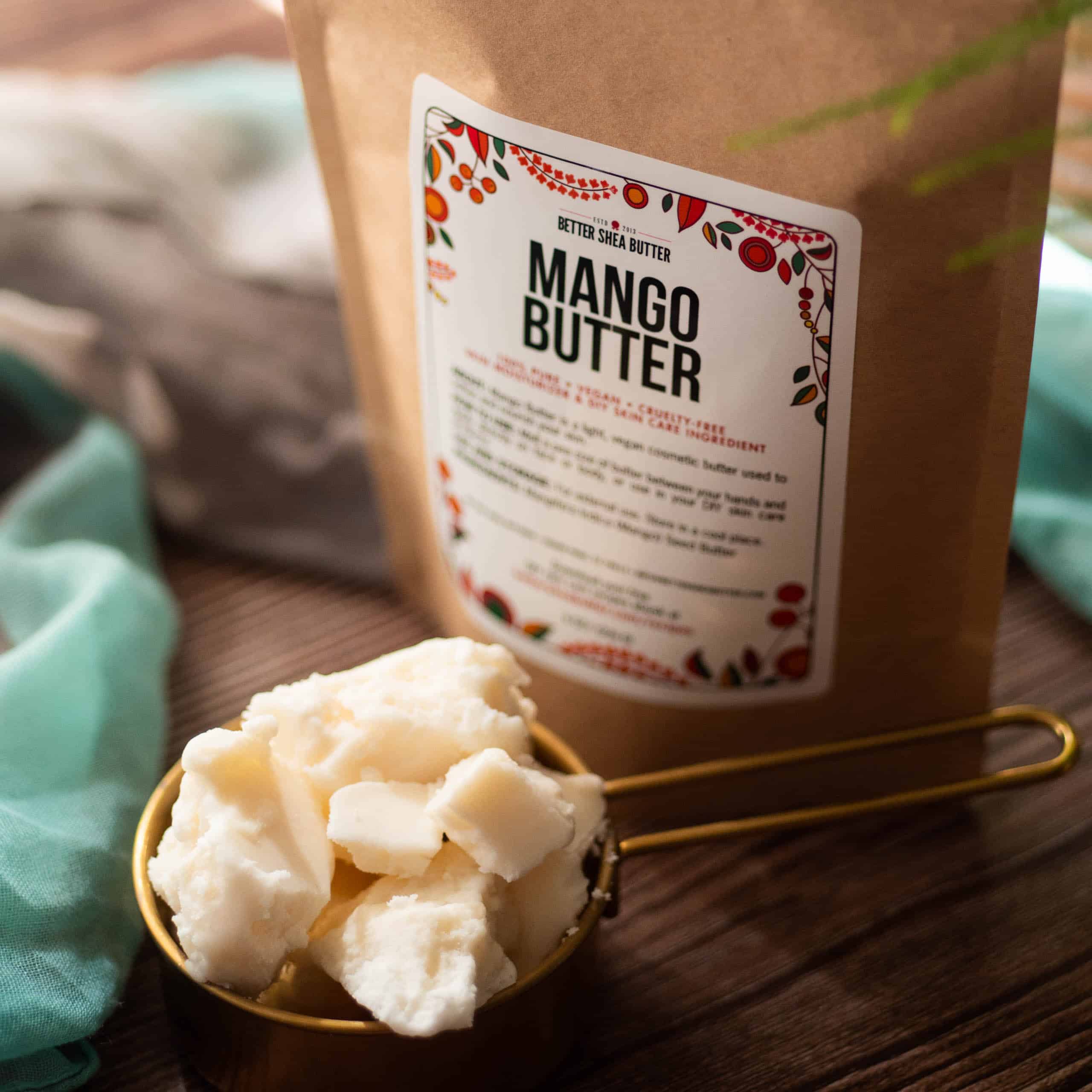 Raw Mango Butter Bulk Wholesale 100% Pure Natural (Bag)