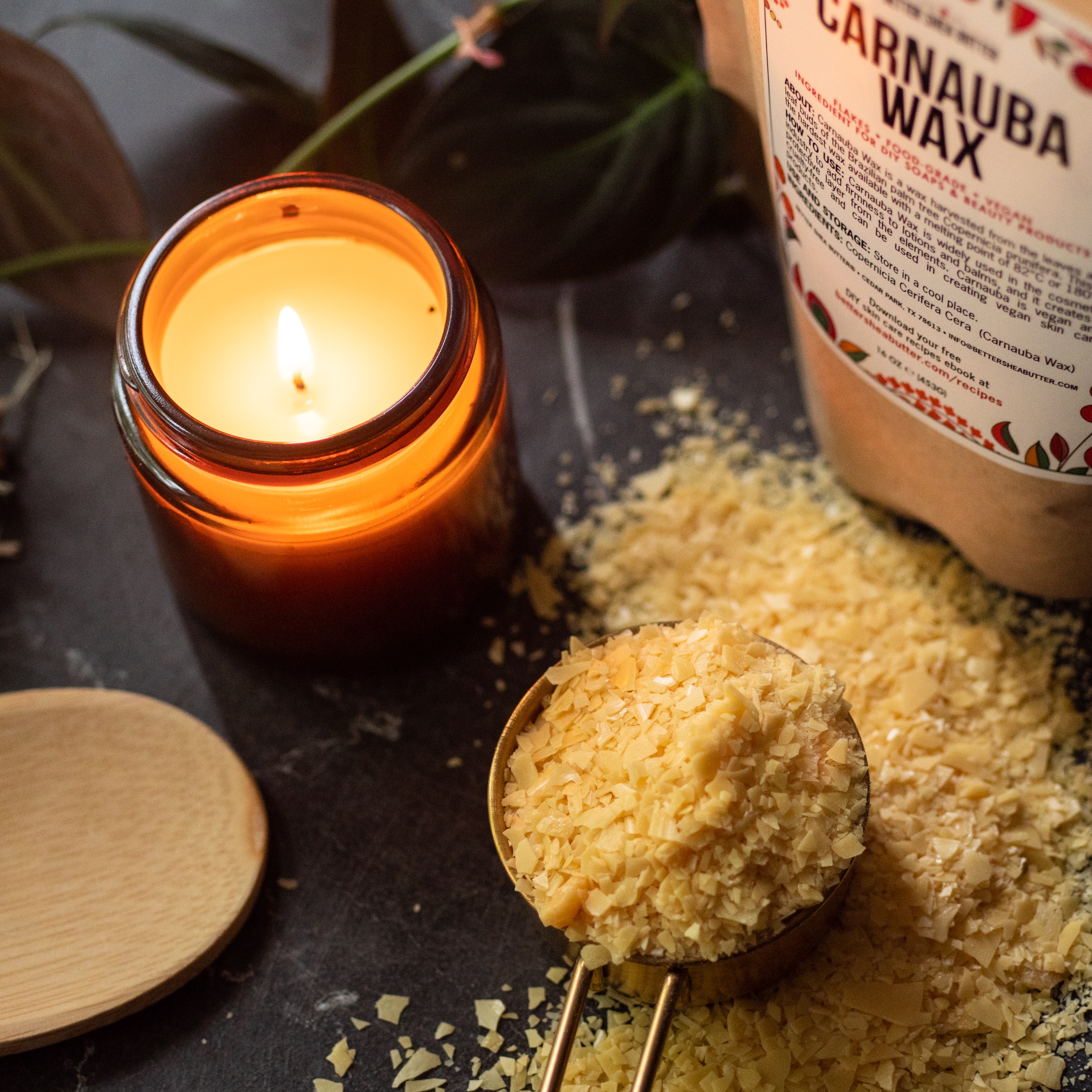 Natural Oils, Butters, Clays, Wholesale Soaps on Instagram: Carnauba Wax-  New Product Carnauba Wax is a vegetable wax harvested from the leaves of  the Brazilian palm tree, Copernicia cerifera. It is a