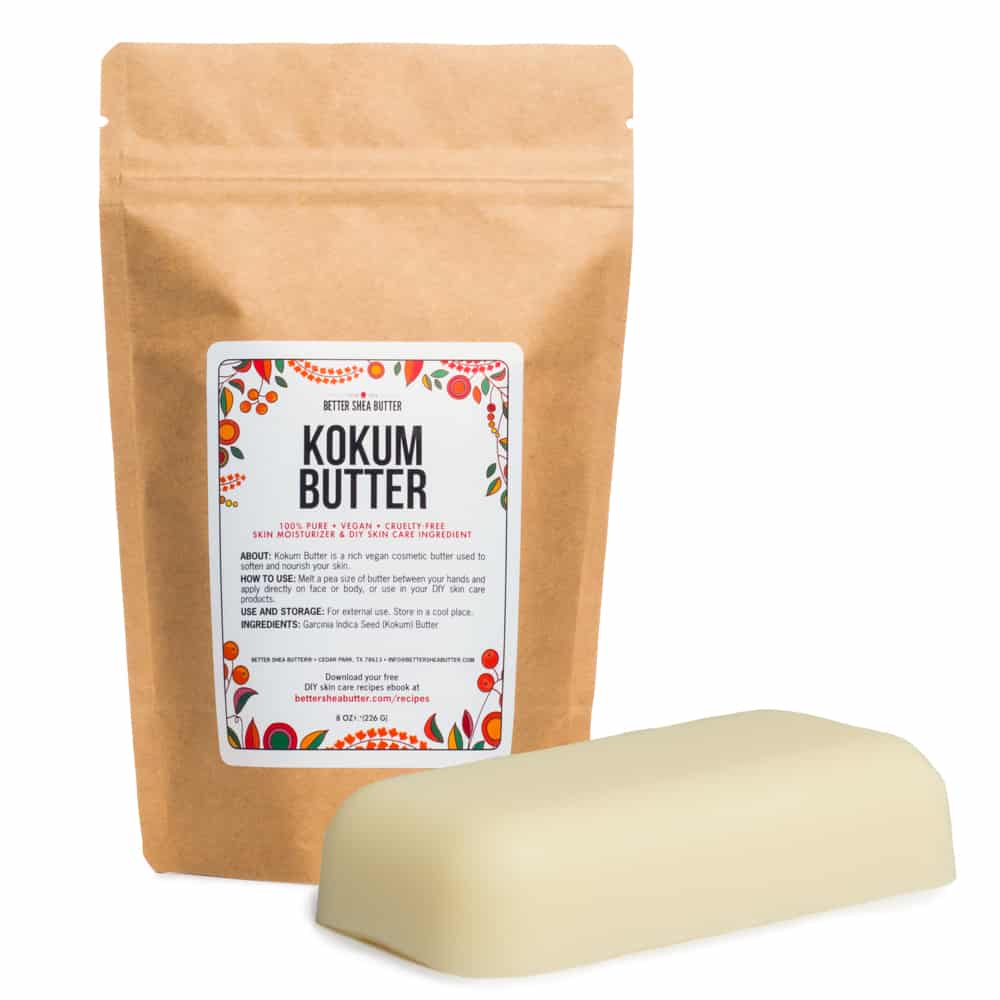 Organic Kokum Butter (8oz) - Natural & Pure | Better Shea Butter