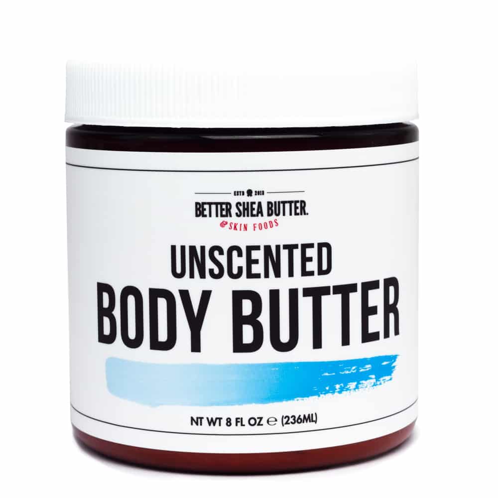 Unscented body butter