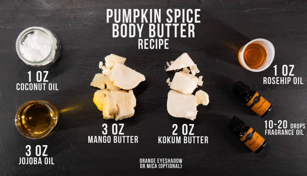 pumpkin spice body butter recipe