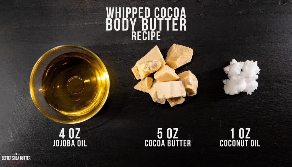 whipped cocoa body butter