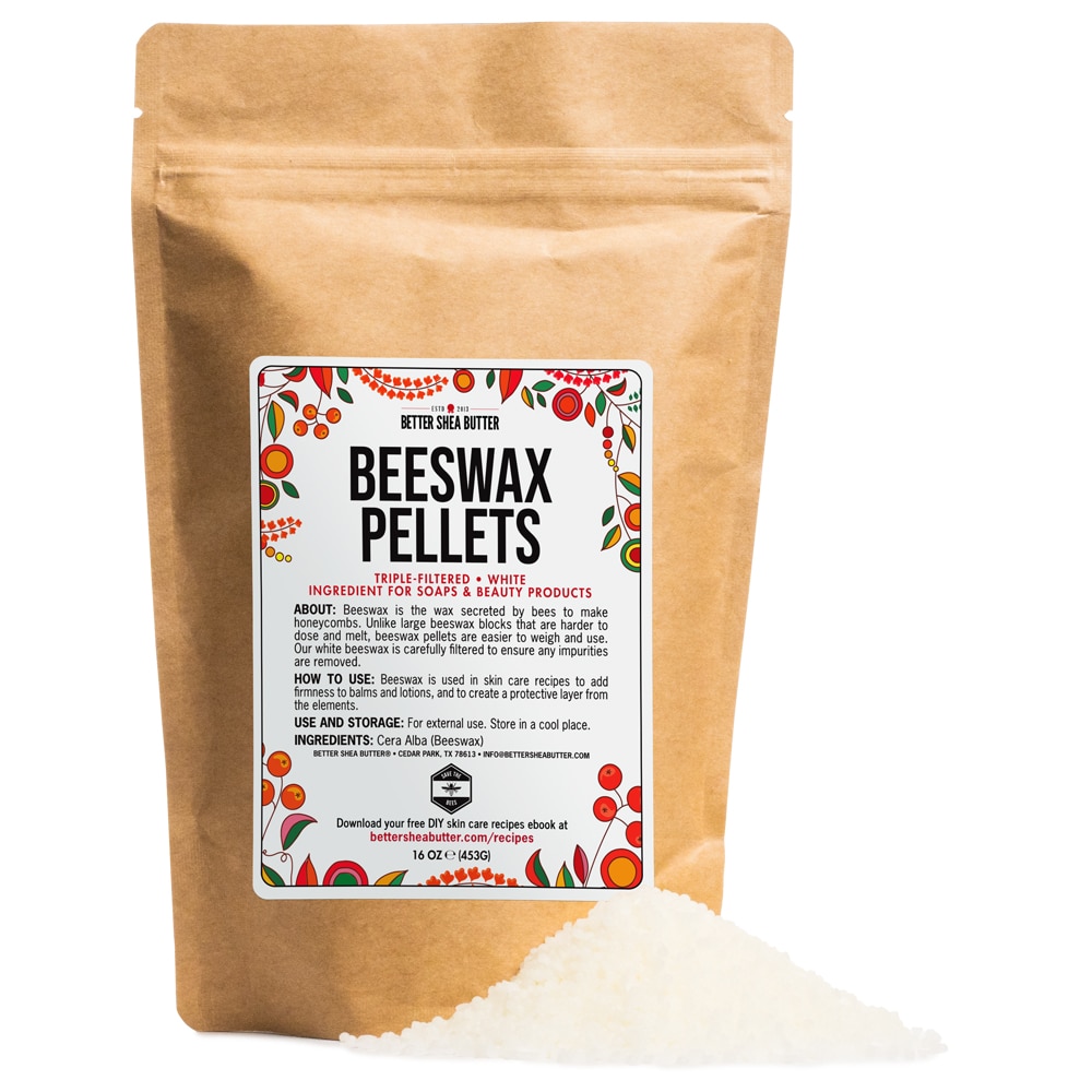 White Beeswax Pastilles – Soapeauty