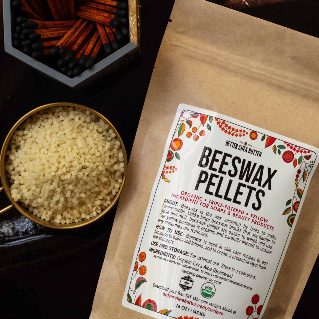 organic beeswax pellets