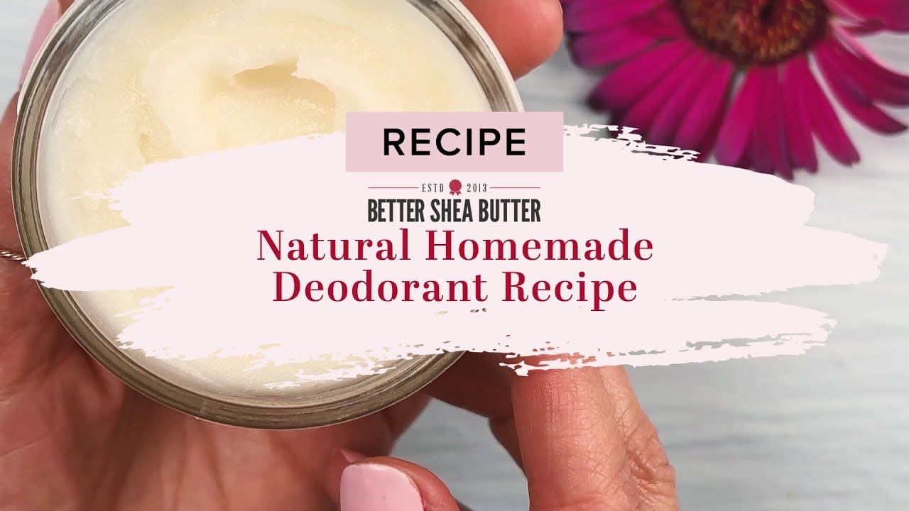 natural deodorant recipe
