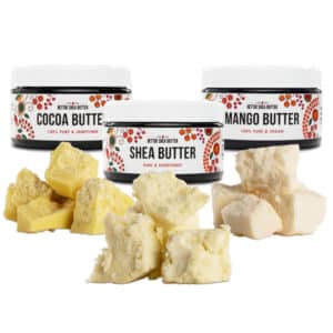 cosmetic butters set 4 oz jars