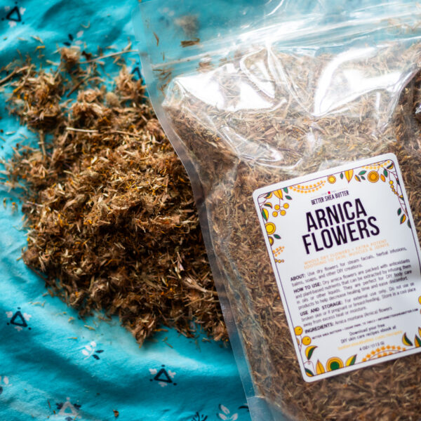 Arnica flowers for skincare